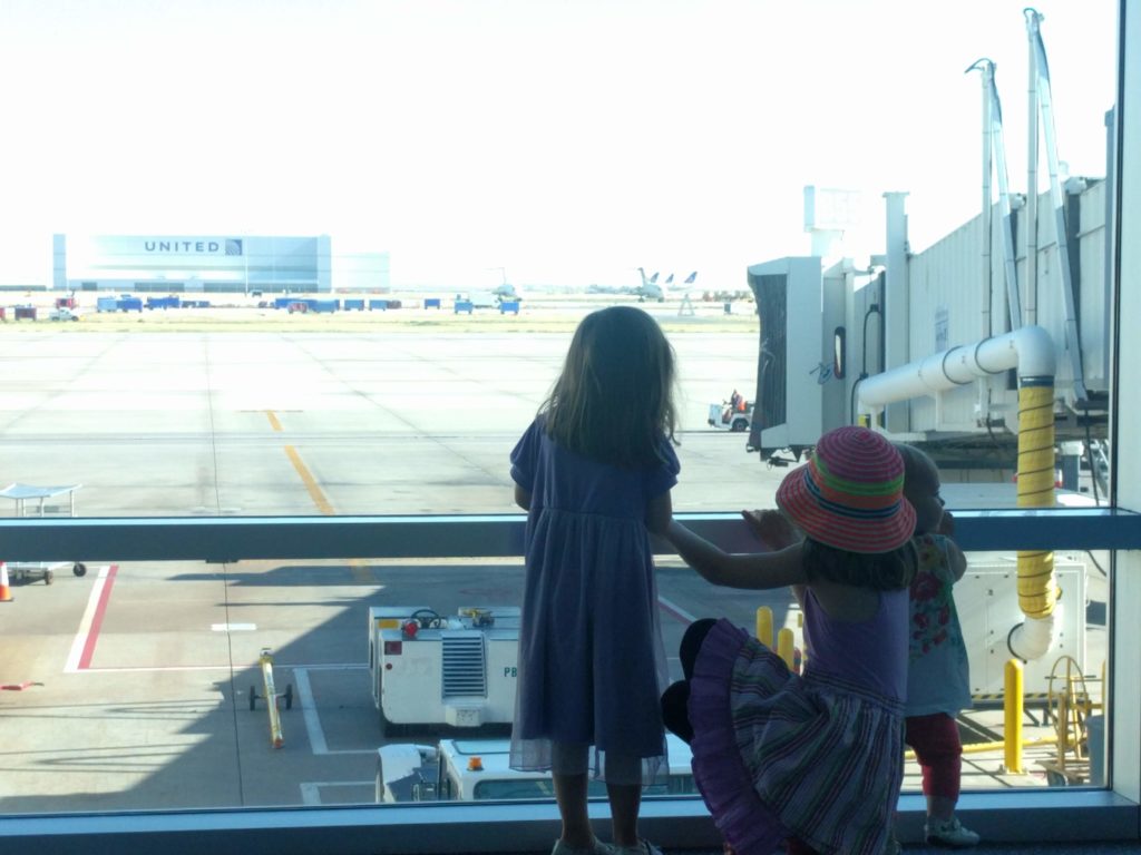 Flying Alone with Three Kids 5 and Under - Just Getting Things Done